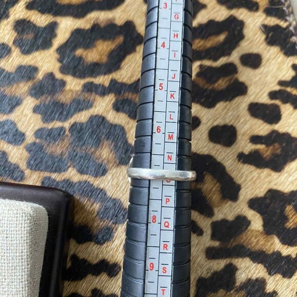 Genuine Aquamarine Set on a genuine 925 silver ring - Picture 5 of 5